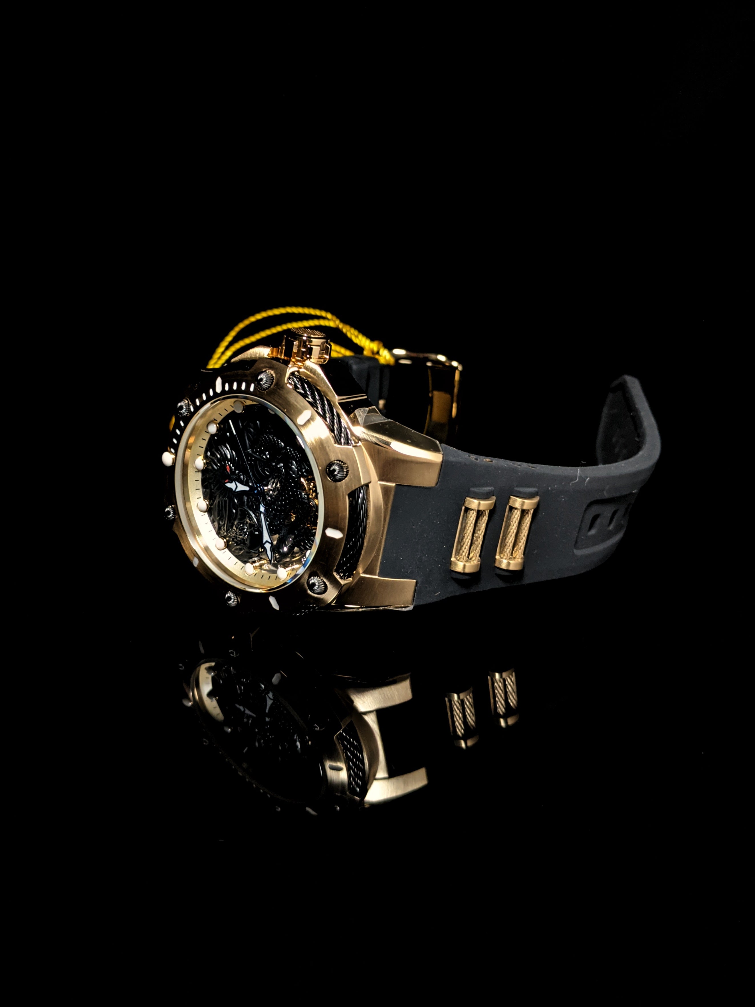 Invicta dragon hot sale watch gold