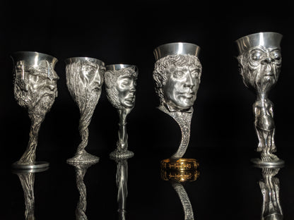 Royal selangor lord of rings goblets set of 5