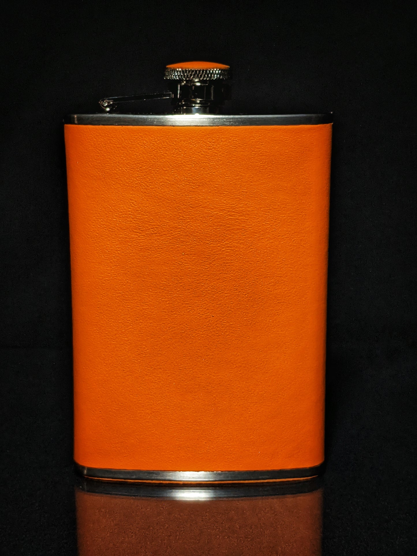 Brizard and Co. The 8 oz Flask - Racing  Orange