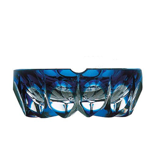 Saint Louis crystal blue  ashtray