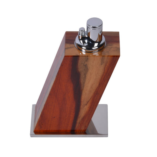 Elie Bleu Padouk Wood Table Lighter